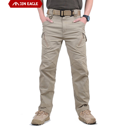 Outdoor Multi-Pocket Waterproof Cargo Pants for Men