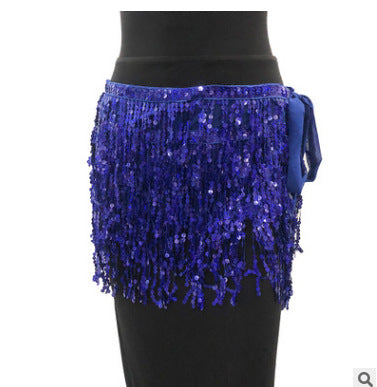 Sequined Tassel Half Skirt for Women