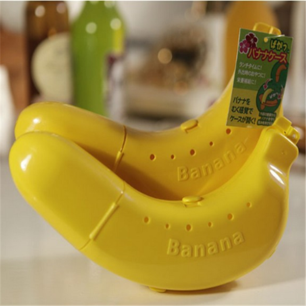 Kids' Picnic Banana Storage Box for Snacks and More