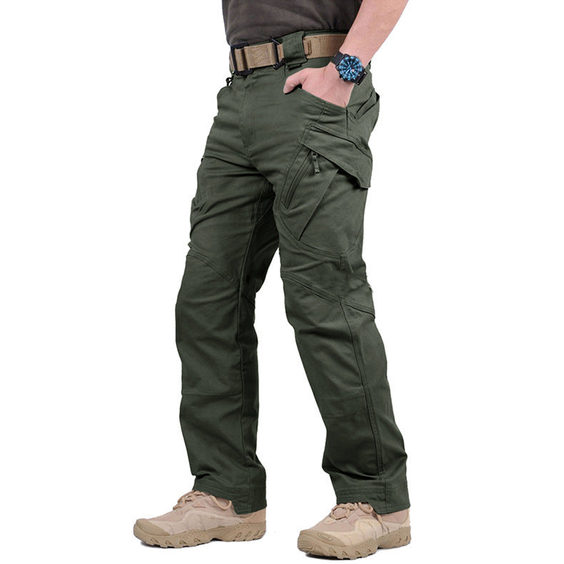 Outdoor Multi-Pocket Waterproof Cargo Pants for Men