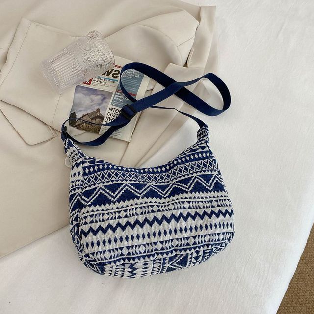 Geometric Pattern Women's Tote Bag with Large Capacity