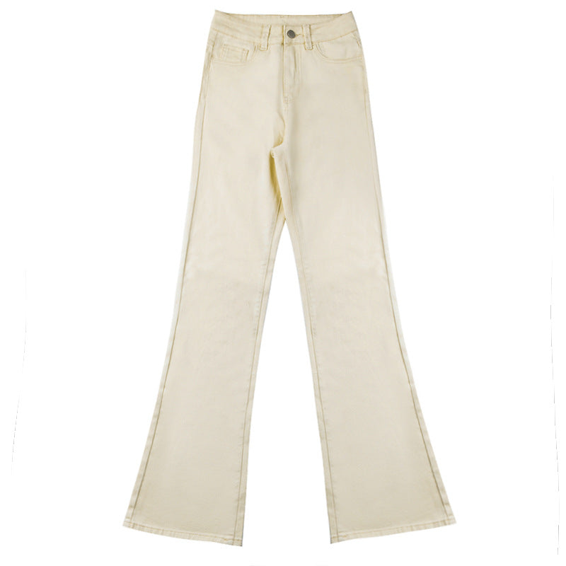 Casual Slim Cotton Denim Jeans for Women