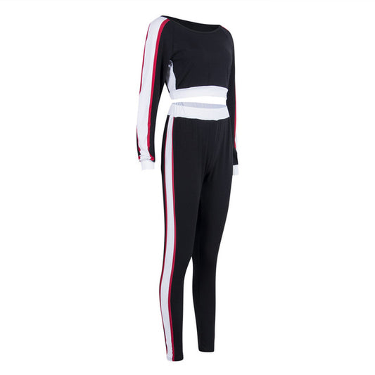 Women's 2-Piece Cotton Pullover Sweatsuit Set