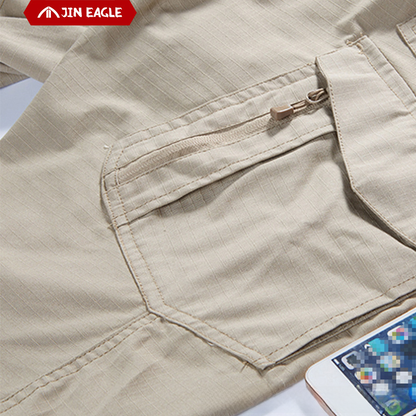 Outdoor Multi-Pocket Waterproof Cargo Pants for Men