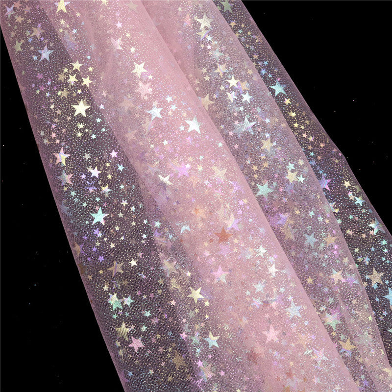 Symphony Star Mesh Tutu Fabric for Clothing Dresses