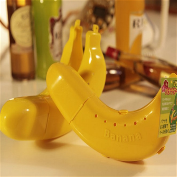 Kids' Picnic Banana Storage Box for Snacks and More