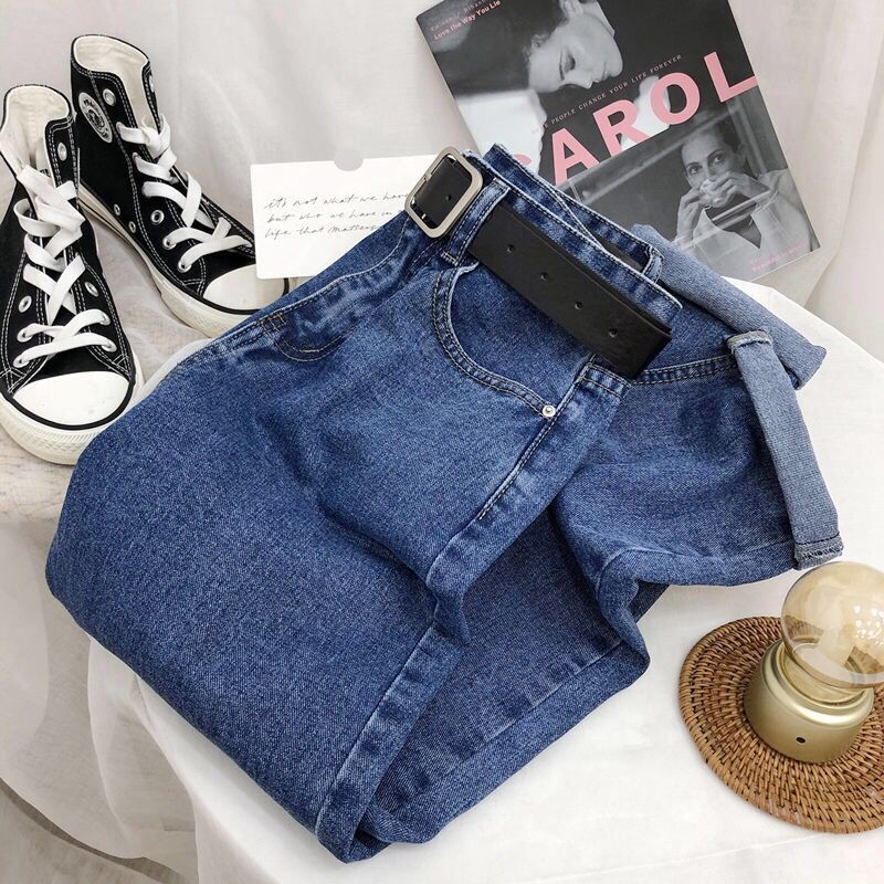 Versatile Wide Leg Loose Jeans for Women