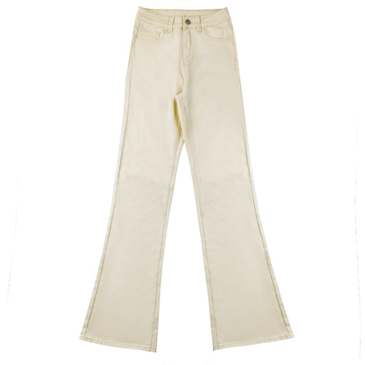 Casual Slim Cotton Denim Jeans for Women