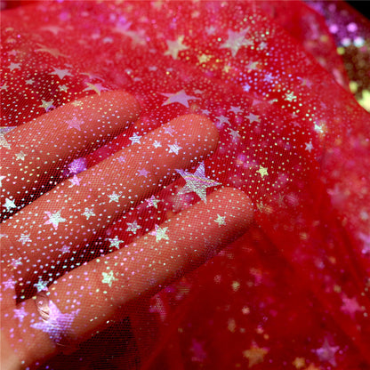 Symphony Star Mesh Tutu Fabric for Clothing Dresses