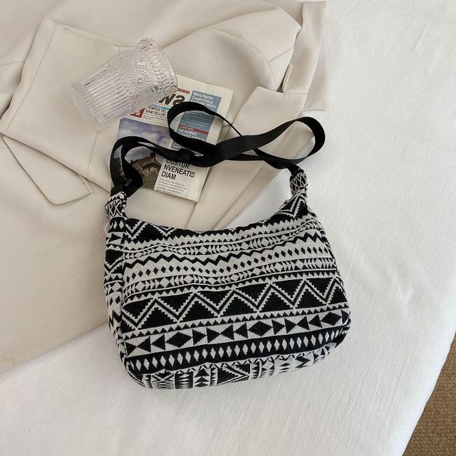 Geometric Pattern Women's Tote Bag with Large Capacity