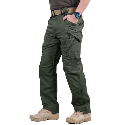 Outdoor Multi-Pocket Waterproof Cargo Pants for Men