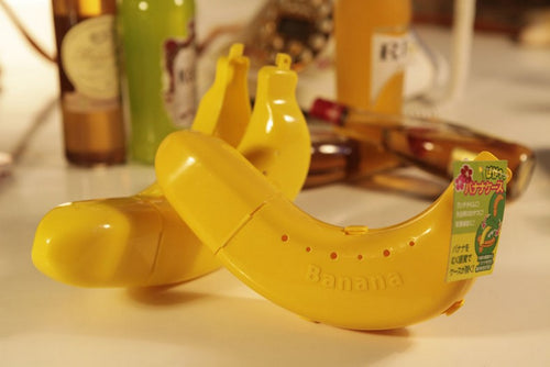 Kids' Picnic Banana Storage Box for Snacks and More