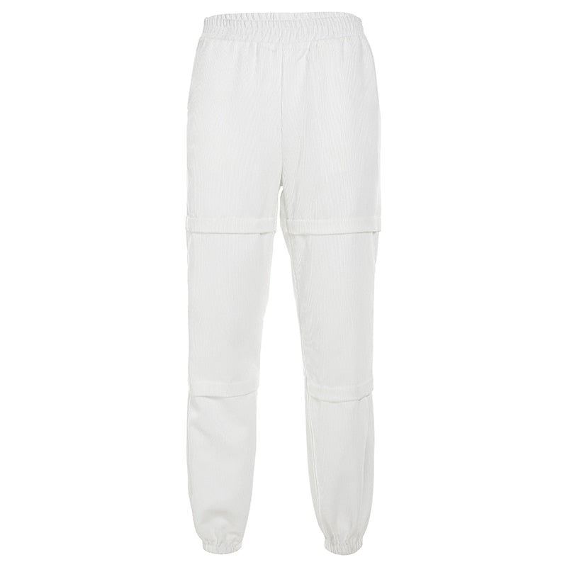 Corduroy Tapered Pants for Women