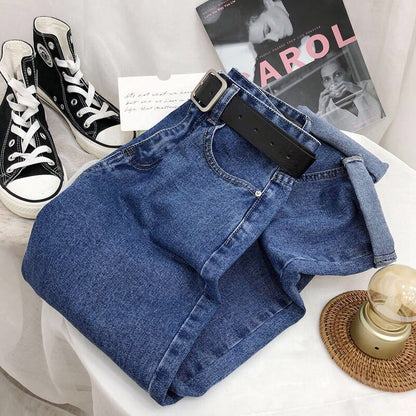 Versatile Wide Leg Loose Jeans for Women