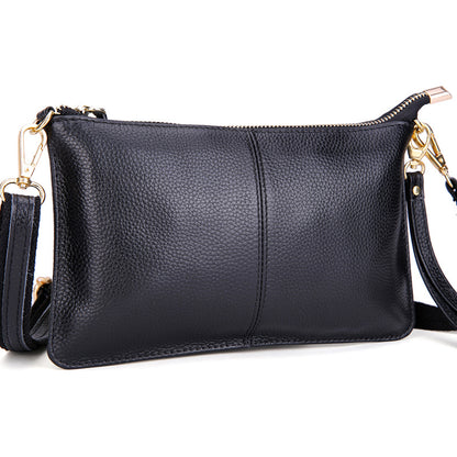 Genuine Leather Candy Color Day Clutches & Crossbody Bags