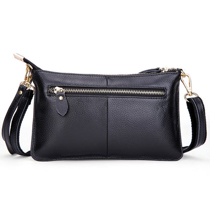 Genuine Leather Candy Color Day Clutches & Crossbody Bags